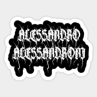 Alessandro Alessandroni Sticker